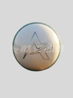 A3 Sports Club White Leather Cricket Ball - Image 2