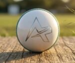 A3 Sports Club White Leather Cricket Ball - Image 2