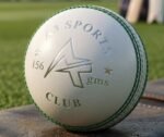 A3 Sports Club White Leather Cricket Ball - Image 5